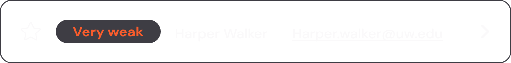 Harper Walker, Very Weak